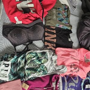 Victoria's Secret Black Glitter Bra